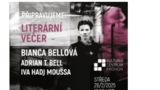 Připravujeme: Literární večer (Bianca Bellová, Adrian T. Bell, Iva Hadj Moussa) - Kulturní centrum Průhon